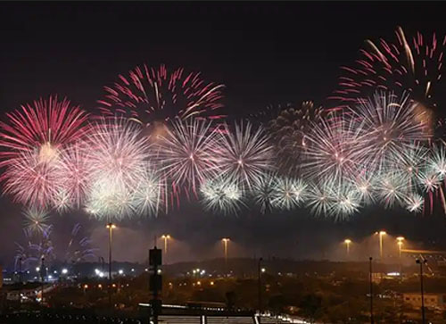 新安县焰火晚会